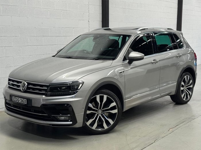 2019 Volkswagen Tiguan 162TSI Highline 5N MY19.5 Four Wheel Drive Tungsten Silver