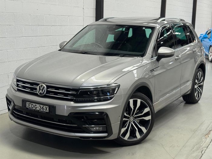 2019 Volkswagen Tiguan 162TSI Highline 5N MY19.5 Four Wheel Drive Tungsten Silver