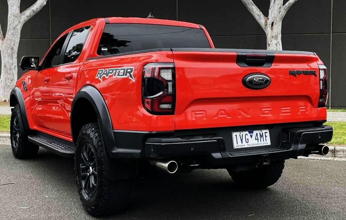 2022 Ford Ranger Raptor MY22 4X4 Dual Range Code Orange
