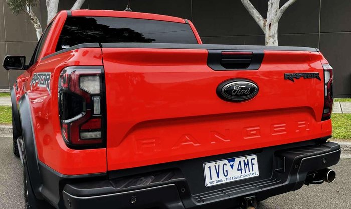 2022 Ford Ranger Raptor MY22 4X4 Dual Range Code Orange