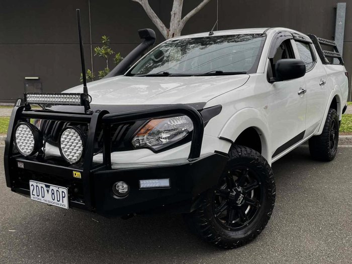 2018 Mitsubishi Triton Blackline MQ MY18 4X4 Dual Range Starlight