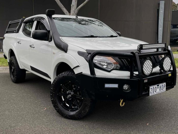2018 Mitsubishi Triton Blackline MQ MY18 4X4 Dual Range Starlight