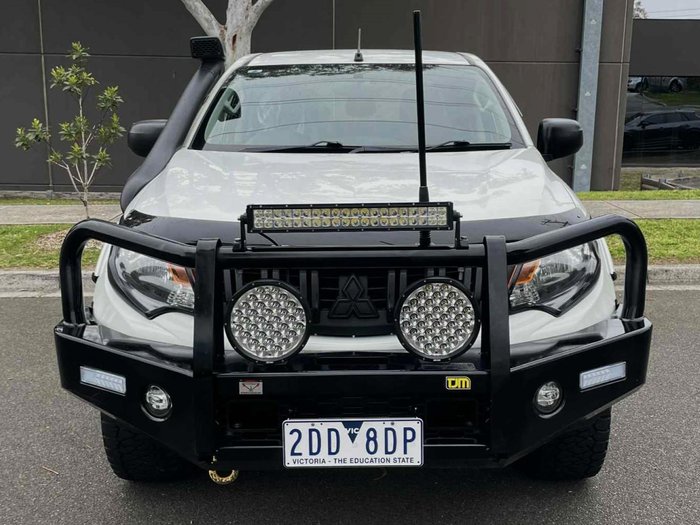 2018 Mitsubishi Triton Blackline MQ MY18 4X4 Dual Range Starlight