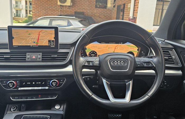 2020 Audi Q5 45 TFSI sport FY MY20 4X4 On Demand Glacier White