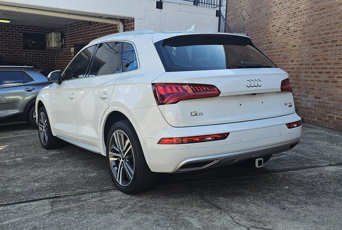 2020 Audi Q5 45 TFSI sport FY MY20 4X4 On Demand Glacier White