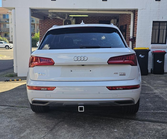 2020 Audi Q5 45 TFSI sport FY MY20 4X4 On Demand Glacier White