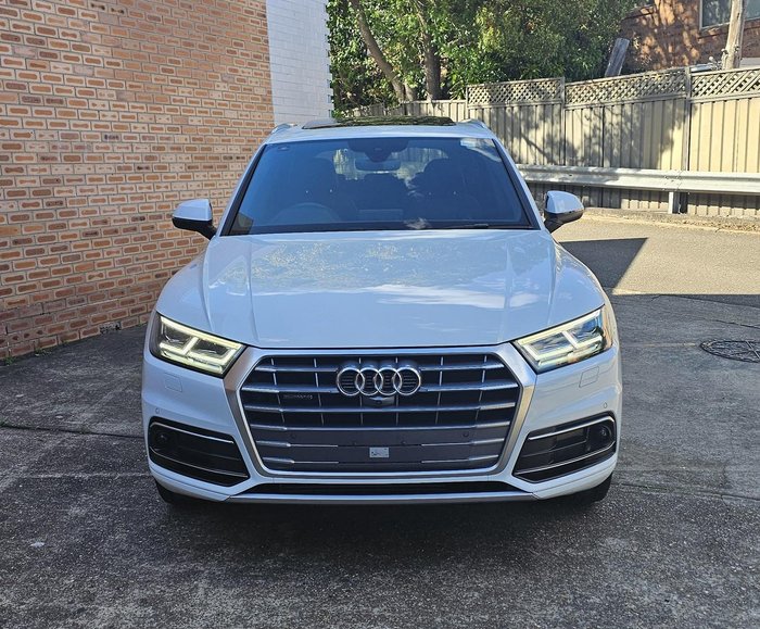 2020 Audi Q5 45 TFSI sport FY MY20 4X4 On Demand Glacier White