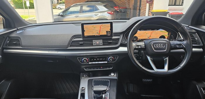 2020 Audi Q5 45 TFSI sport FY MY20 4X4 On Demand Glacier White