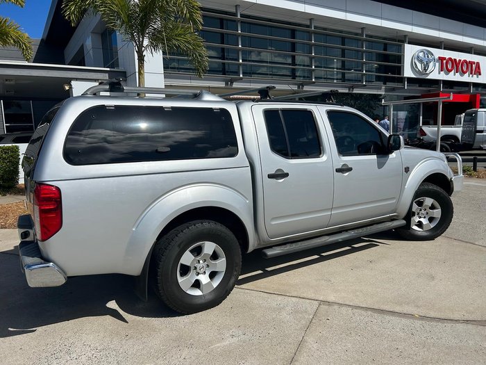 2012 Nissan Navara ST 25th Anniversary D40 Series 6 4X4 Dual Range Silver Lightning