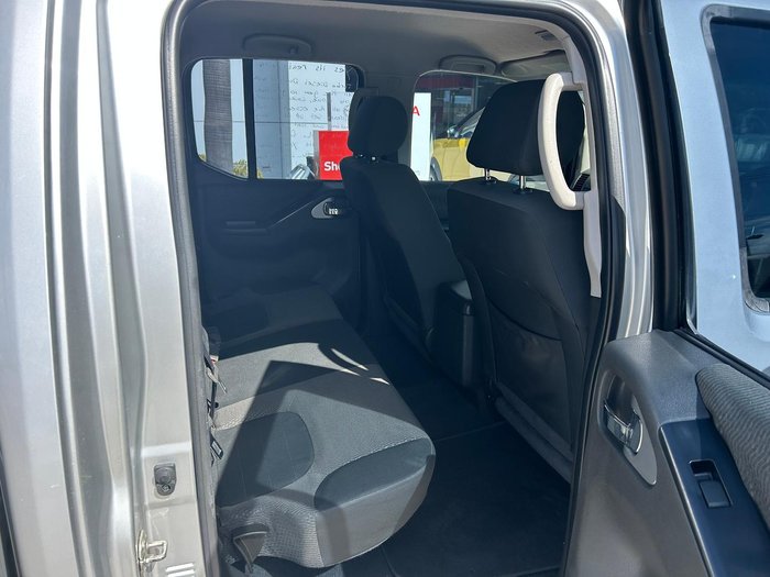 2012 Nissan Navara ST 25th Anniversary D40 Series 6 4X4 Dual Range Silver Lightning