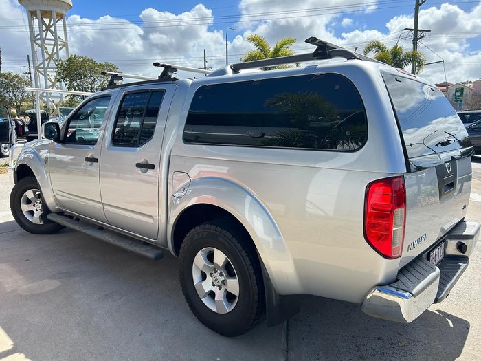 2012 Nissan Navara ST 25th Anniversary D40 Series 6 4X4 Dual Range Silver Lightning