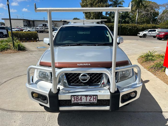 2012 Nissan Navara ST 25th Anniversary D40 Series 6 4X4 Dual Range Silver Lightning