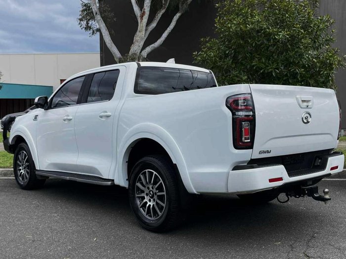 2022 GWM Ute Cannon NPW 4X4 Pearl White