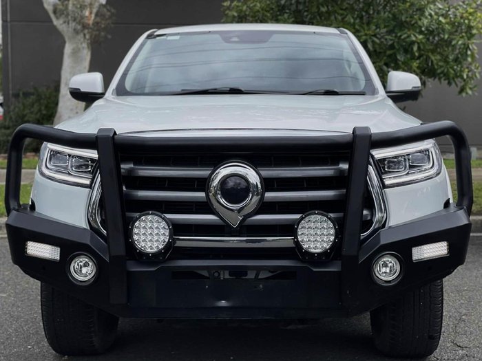 2022 GWM Ute Cannon NPW 4X4 Pearl White