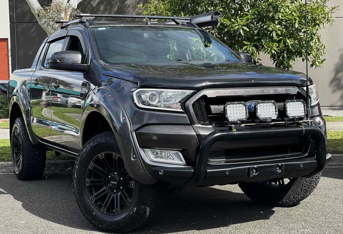 2017 Ford Ranger Wildtrak PX MkII 4X4 Dual Range Ingot Silver