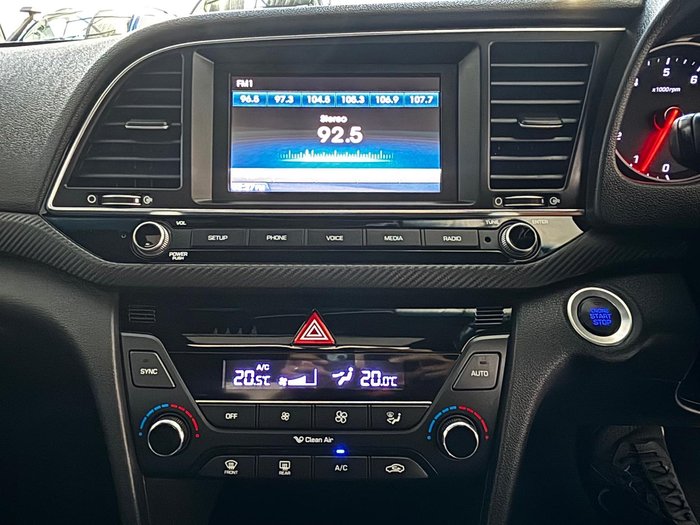2017 Hyundai Elantra SR Turbo AD MY17 Marina Blue