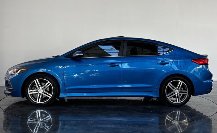 2017 Hyundai Elantra SR Turbo AD MY17 Marina Blue