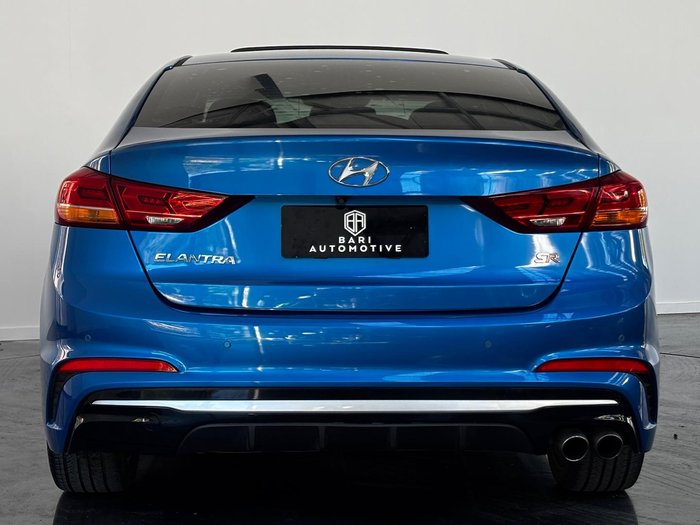 2017 Hyundai Elantra SR Turbo AD MY17 Marina Blue