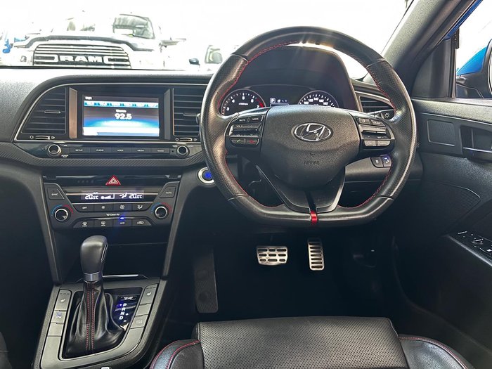2017 Hyundai Elantra SR Turbo AD MY17 Marina Blue