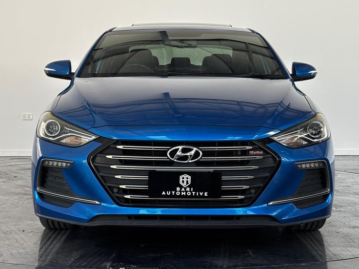 2017 Hyundai Elantra SR Turbo AD MY17 Marina Blue