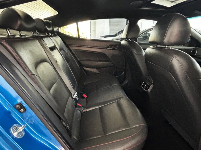 2017 Hyundai Elantra SR Turbo AD MY17 Marina Blue