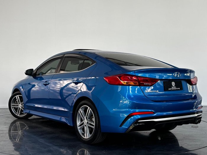 2017 Hyundai Elantra SR Turbo AD MY17 Marina Blue