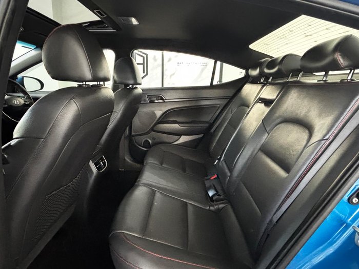 2017 Hyundai Elantra SR Turbo AD MY17 Marina Blue