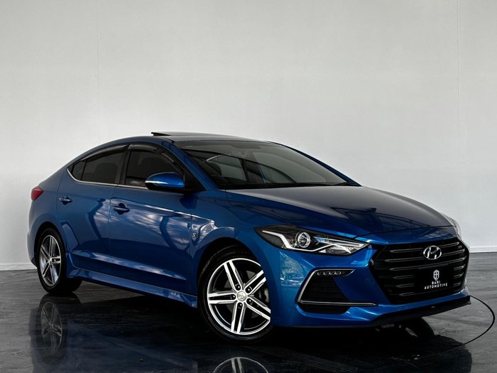 2017 Hyundai Elantra SR Turbo AD MY17 Marina Blue