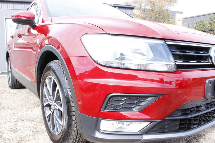 2016 Volkswagen Tiguan 132TSI Comfortline 5N MY17 Four Wheel Drive Ruby Red