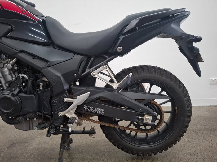 2022 Honda CB500XA (NX500) Red