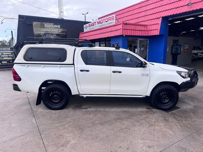 2017 Toyota Hilux SR GUN126R 4X4 Dual Range Glacier White