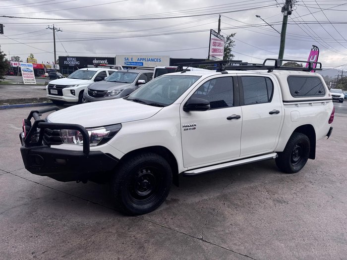 2017 Toyota Hilux SR GUN126R 4X4 Dual Range Glacier White