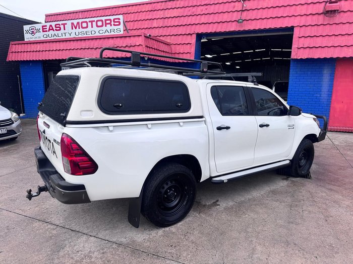 2017 Toyota Hilux SR GUN126R 4X4 Dual Range Glacier White