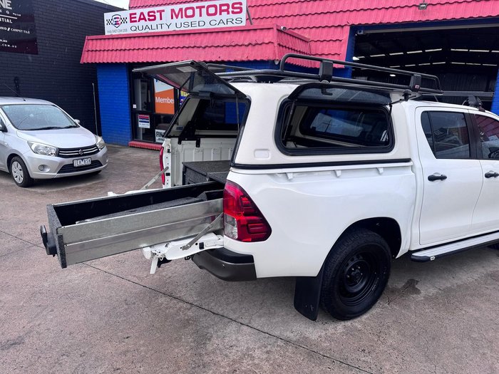 2017 Toyota Hilux SR GUN126R 4X4 Dual Range Glacier White