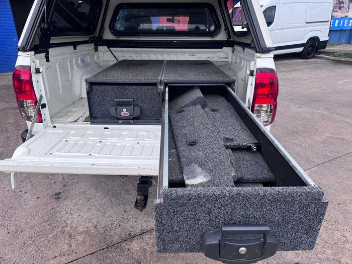 2017 Toyota Hilux SR GUN126R 4X4 Dual Range Glacier White