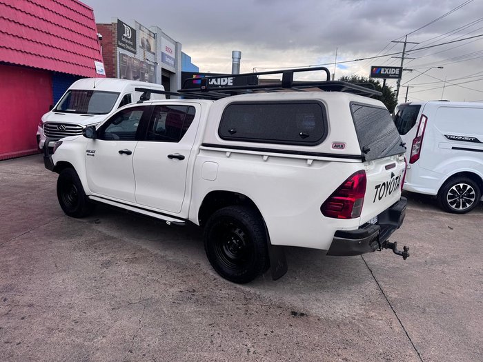 2017 Toyota Hilux SR GUN126R 4X4 Dual Range Glacier White