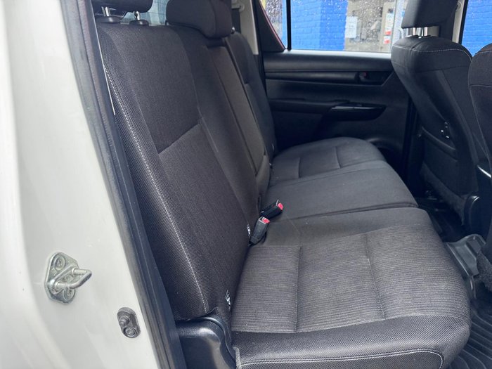 2017 Toyota Hilux SR GUN126R 4X4 Dual Range Glacier White