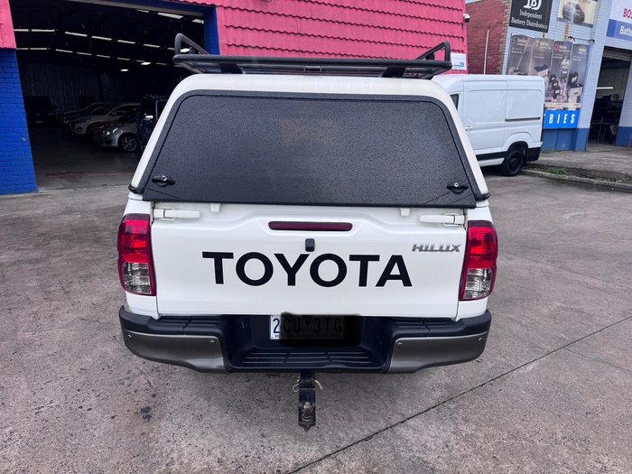 2017 Toyota Hilux SR GUN126R 4X4 Dual Range Glacier White