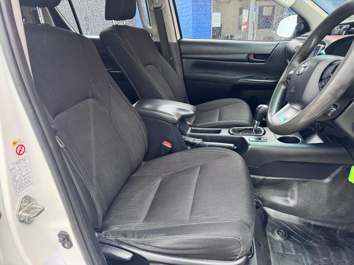 2017 Toyota Hilux SR GUN126R 4X4 Dual Range Glacier White