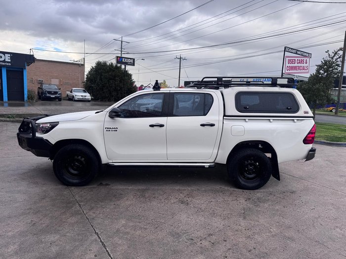 2017 Toyota Hilux SR GUN126R 4X4 Dual Range Glacier White