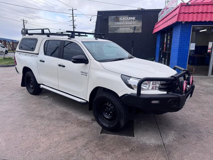 2017 Toyota Hilux SR GUN126R 4X4 Dual Range Glacier White