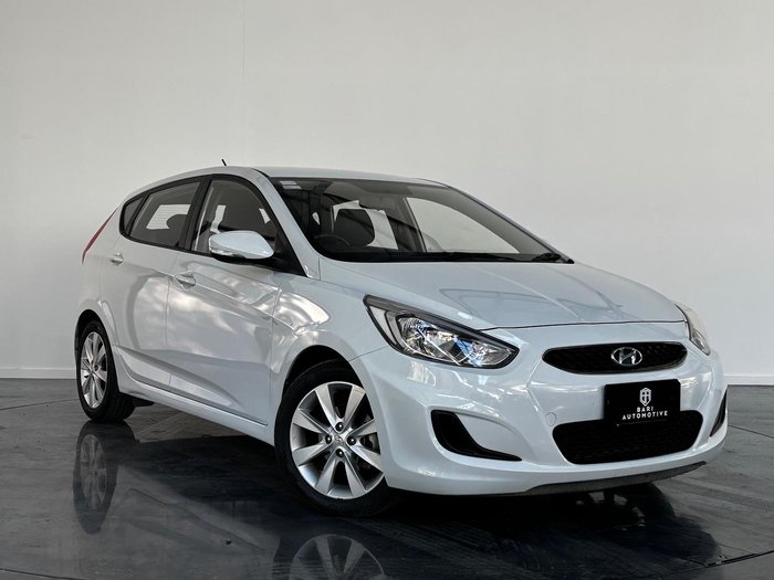 2019 Hyundai Accent Sport RB6 MY19 Chalk White