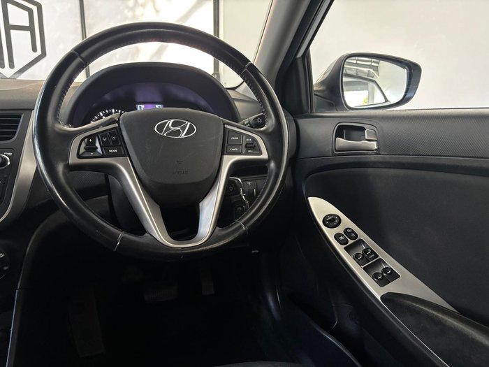 2019 Hyundai Accent Sport RB6 MY19 Chalk White