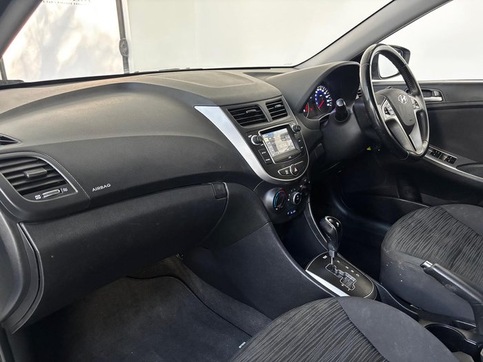 2019 Hyundai Accent Sport RB6 MY19 Chalk White