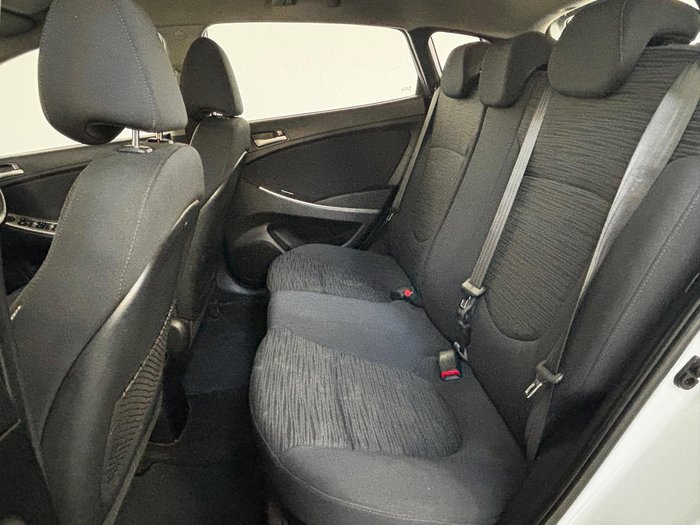2019 Hyundai Accent Sport RB6 MY19 Chalk White
