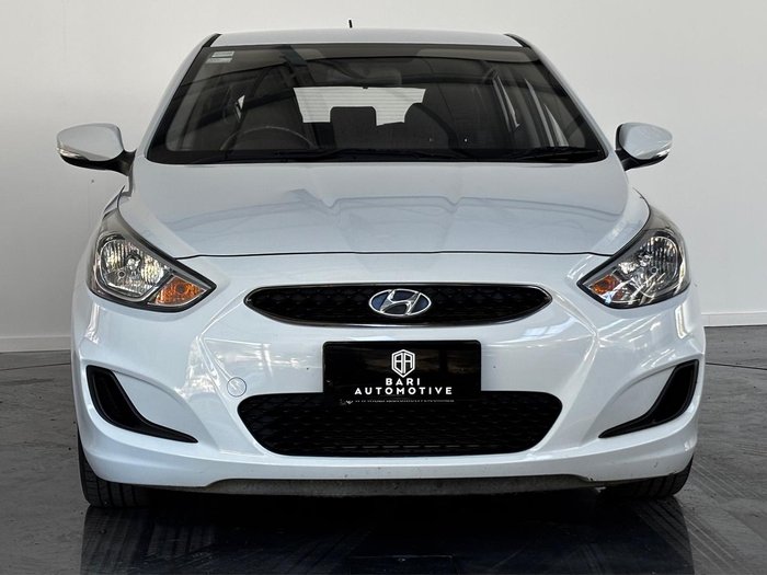 2019 Hyundai Accent Sport RB6 MY19 Chalk White