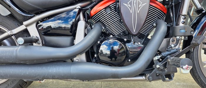 2009 Kawasaki VULCAN 900 CUSTOM BLACK