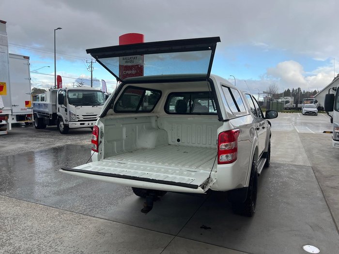 2017 Mitsubishi Triton GLX MQ MY17 4X4 Dual Range White