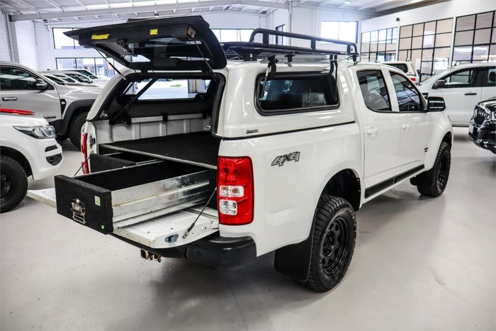 2019 Holden Colorado LS RG MY20 4X4 Dual Range Summit White