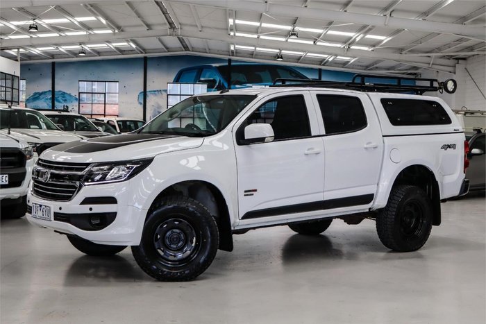 2019 Holden Colorado LS RG MY20 4X4 Dual Range Summit White